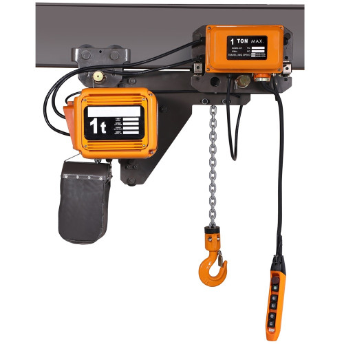 Elektrischer Kettenzug mit niedriger Bauhoehe 1000kg 6m 380V PXII01-01 mit zweistufiger Hub- und Fahrgeschwindigkeit